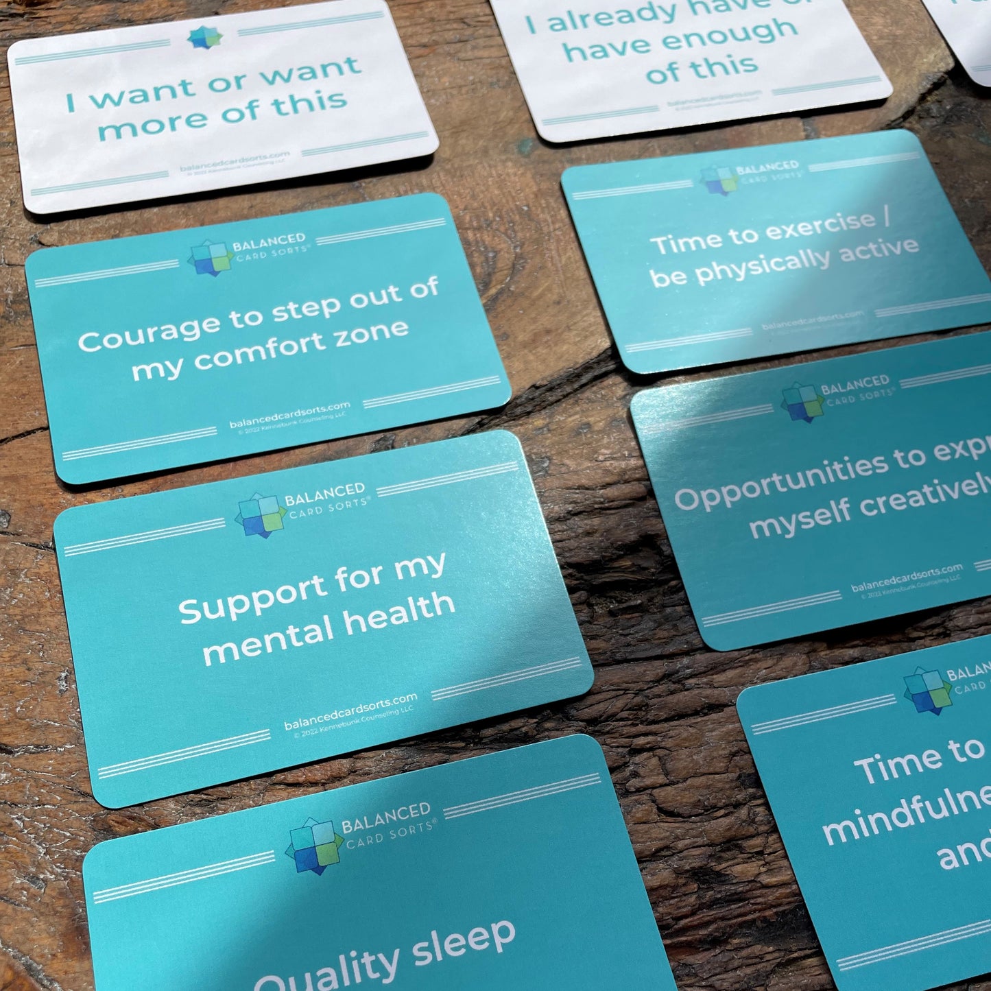 Student Wellness Card Sort (bulk school pricing)