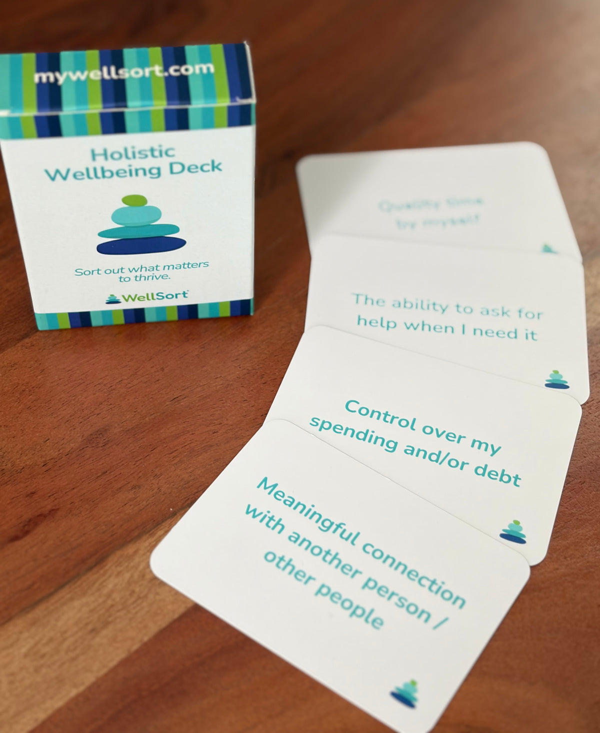 Physical Card Sorting Holistic Wellbeing Deck (physical card sort) – WellSort